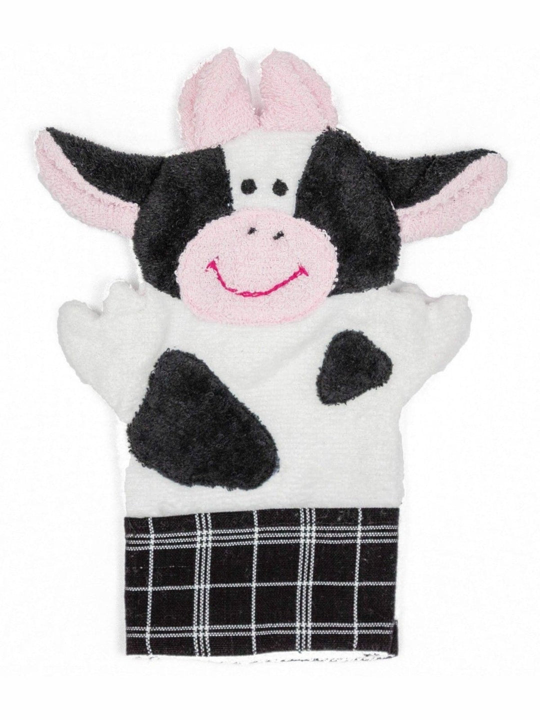 NewbornCow Puppet WashclothUpavim Crafts