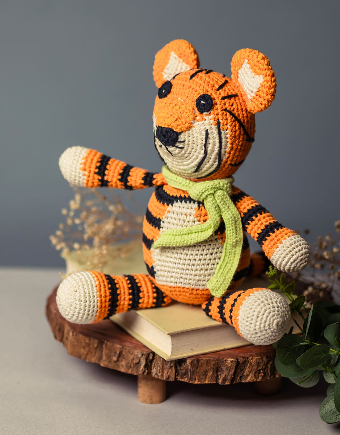 Toys & GamesCurious Tiger Cuddle ToySamoolamFlourish Planet