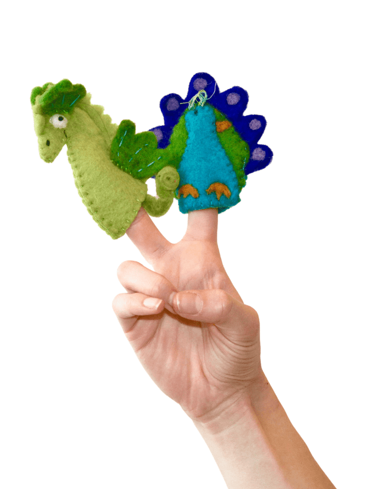 Toys and GamesDC Felt Wool Finger Puppet (4-pack) | 335 FPUS Sherpa