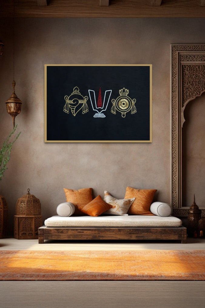 Home DecorDivine Lord Venkateswara Wall art UnframedVenusFlourish Planet