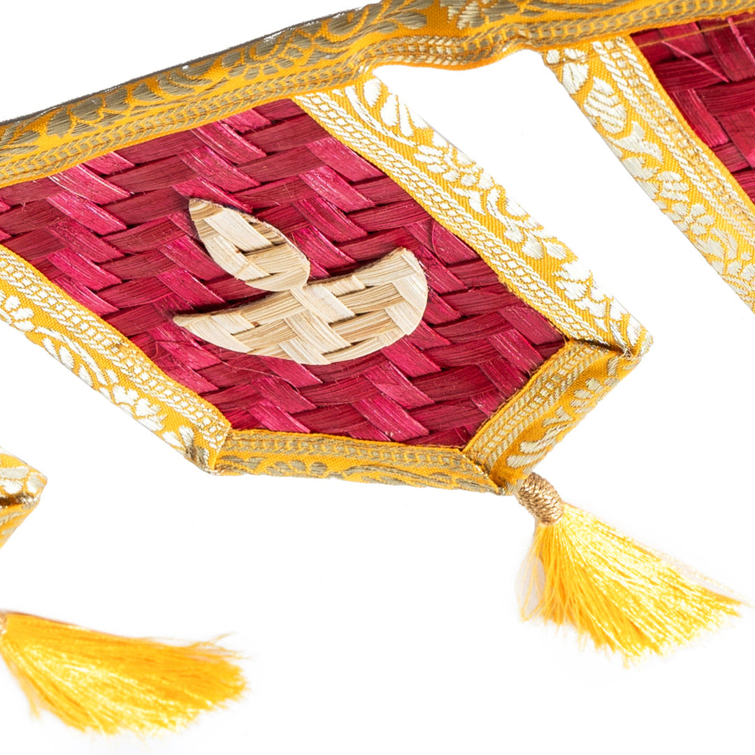 Home DecorDiya Handcrafted Bamboo ToranGreenkraftFlourish Planet