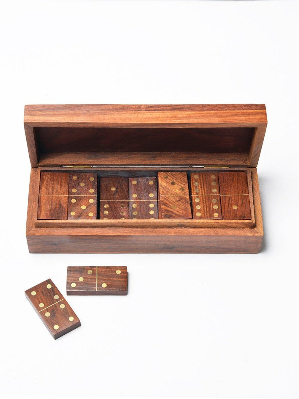 Toys and GamesDomino Family Fun Wooden Game Set - HandmadeMatr Boomie