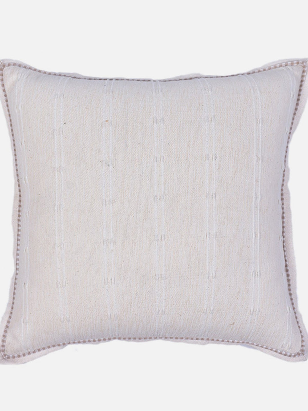 Bed and LivingEarthbound Broken Rib Cushion Cover Pearl WhiteThe Greige Warp