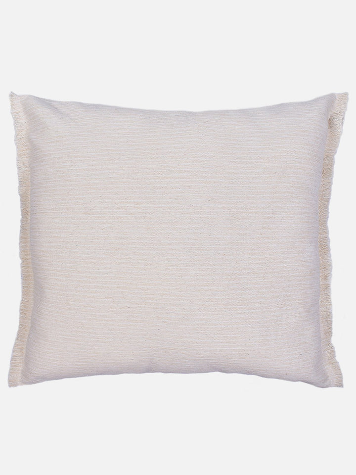 Bed and LivingEarthbound Melange Cushion Cover Pearl WhiteThe Greige Warp