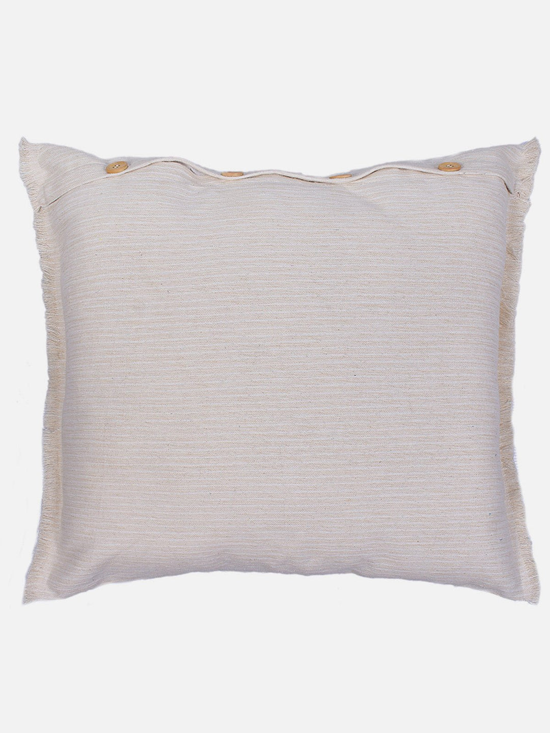 Bed and LivingEarthbound Melange Cushion Cover Pearl WhiteThe Greige Warp