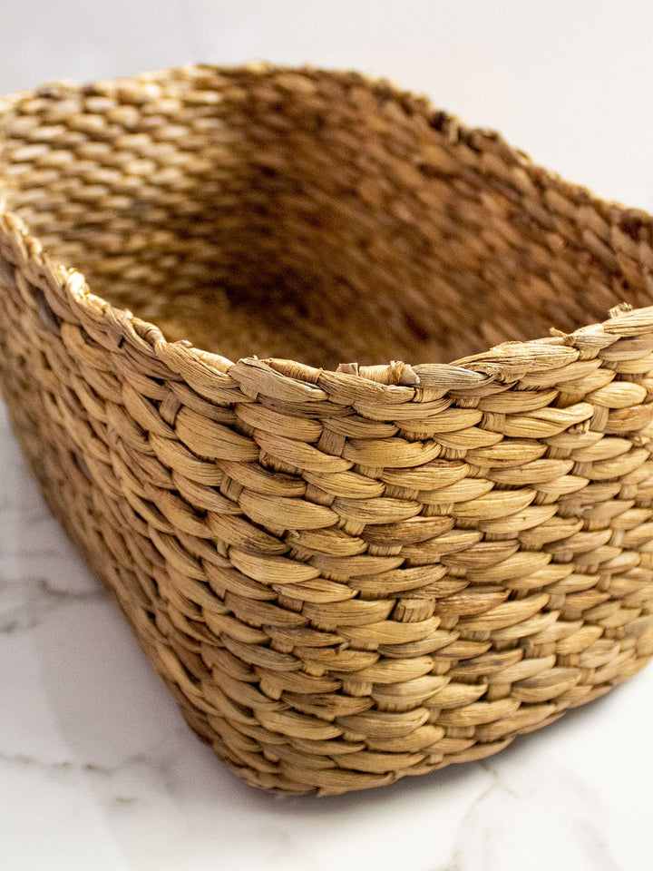 Home DecorElliptical Basket BrownByora Homes