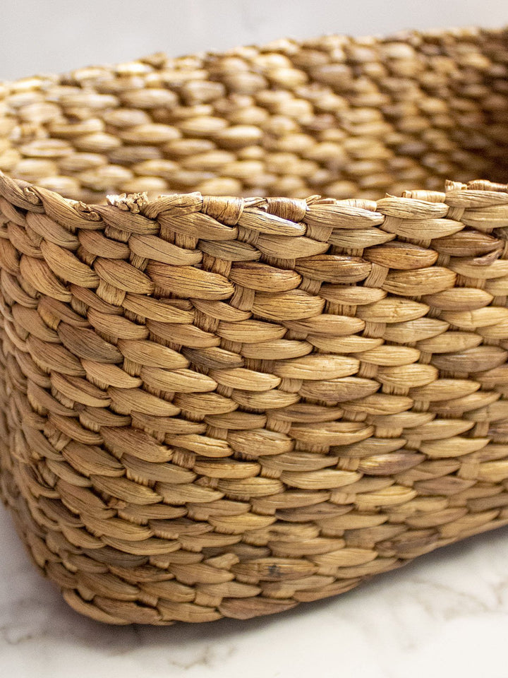 Home DecorElliptical Basket BrownByora Homes