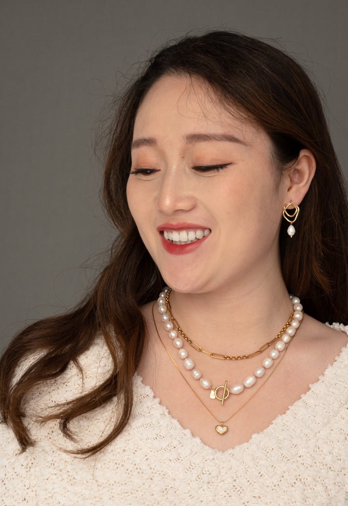 EarringsEverlasting Pearl Earrings in GoldStarfish ProjectFlourish Planet