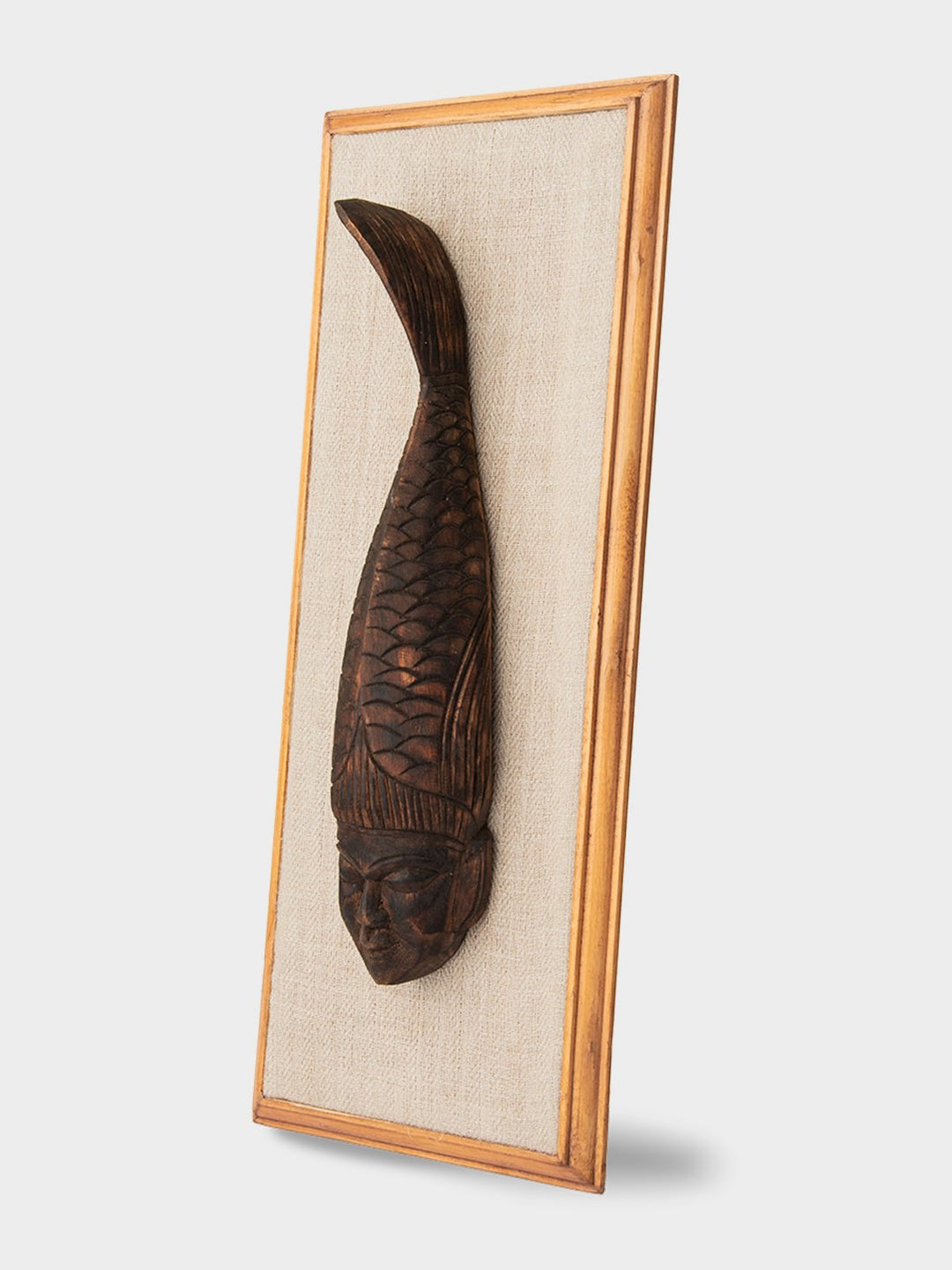 DecorFish Fusion Wooden MaskAravali