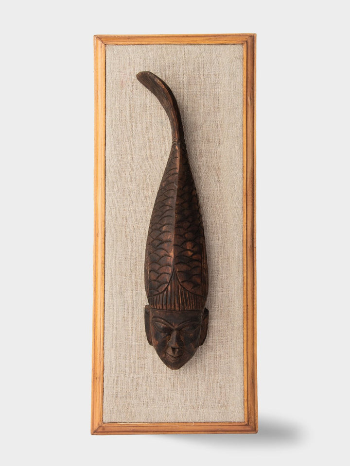 DecorFish Fusion Wooden MaskAravali