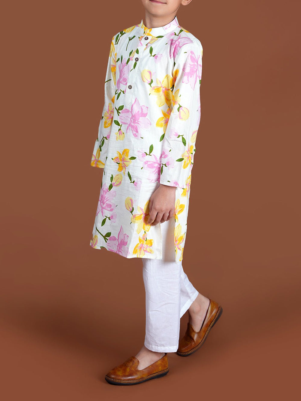 Suits & SetsFloral Print Kurta Set Multi ColorKalp