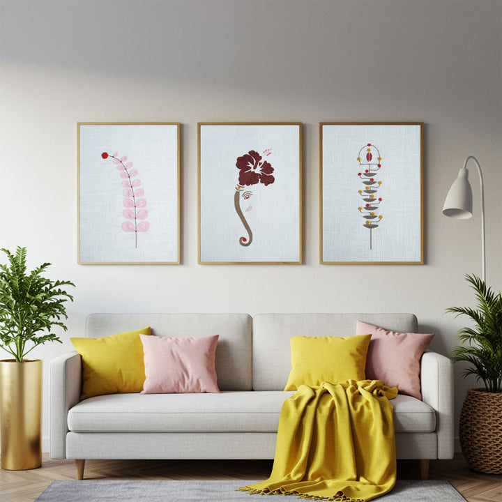 Home DecorGajavakra: Trunk of the Elephant Wall art UnframedVenusFlourish Planet