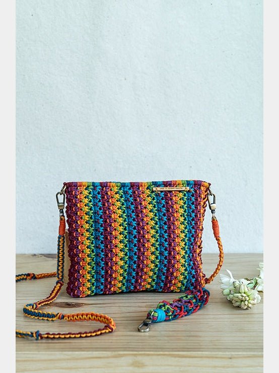 BagsGardenia Blended Hand - Knotted Sling BagOne 'O' Eight KnotsFlourish Planet