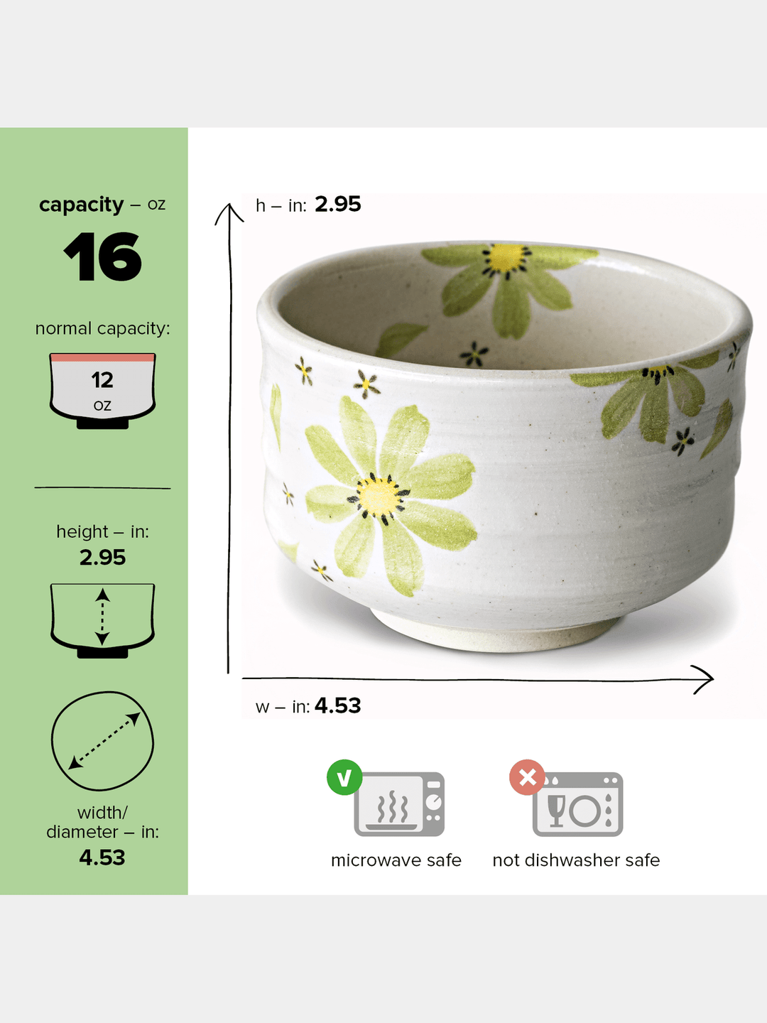 FoodGreen Flowers Matcha BowlAprika Life