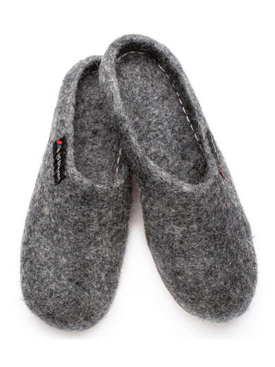 FootwearGrey Sherpa Slippers | 909 SS-1US Sherpa