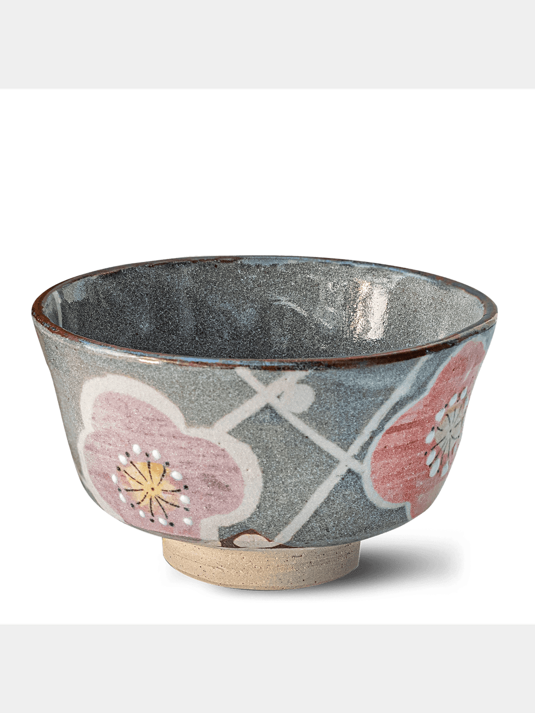 FoodGrey with Flowers Matcha BowlAprika Life