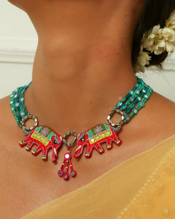 JewelryHaathi Mere Saathi NecklaceNakhrewaaliFlourish Planet