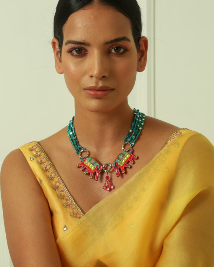 JewelryHaathi Mere Saathi NecklaceNakhrewaaliFlourish Planet