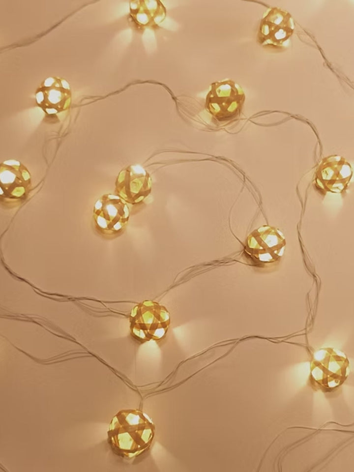 LightingHandcrafted Bamboo String Lights (3 Meter)GreenkraftFlourish Planet