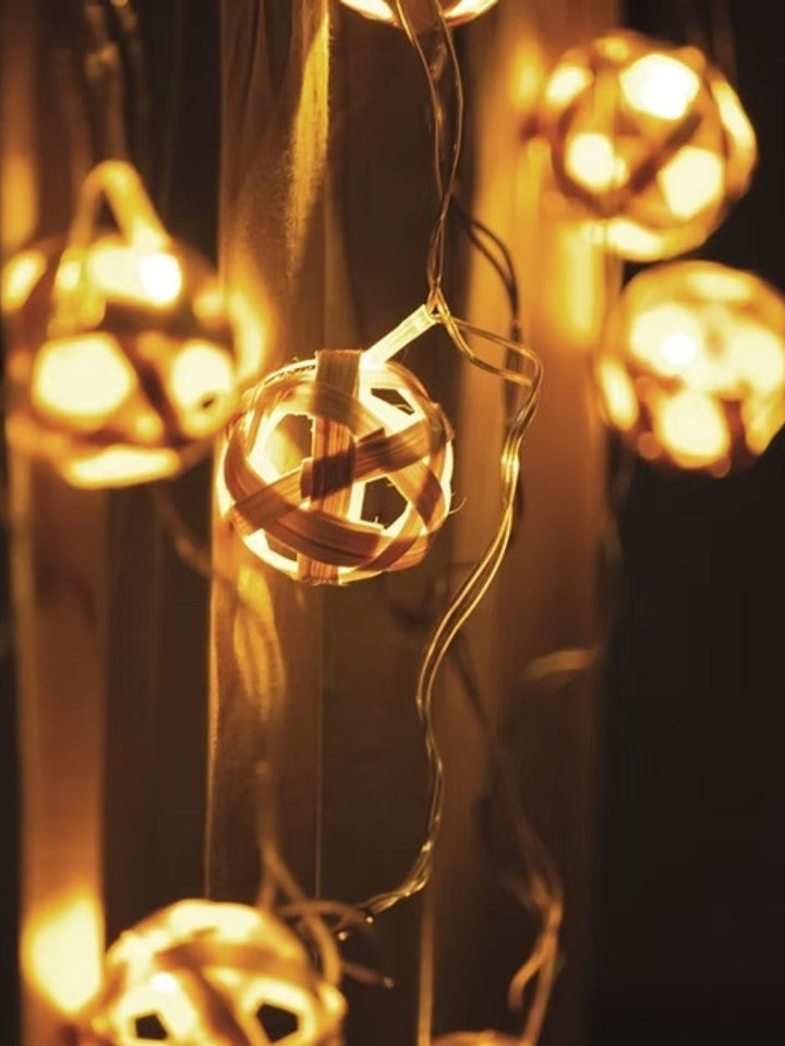 LightingHandcrafted Bamboo String Lights (3 Meter)GreenkraftFlourish Planet