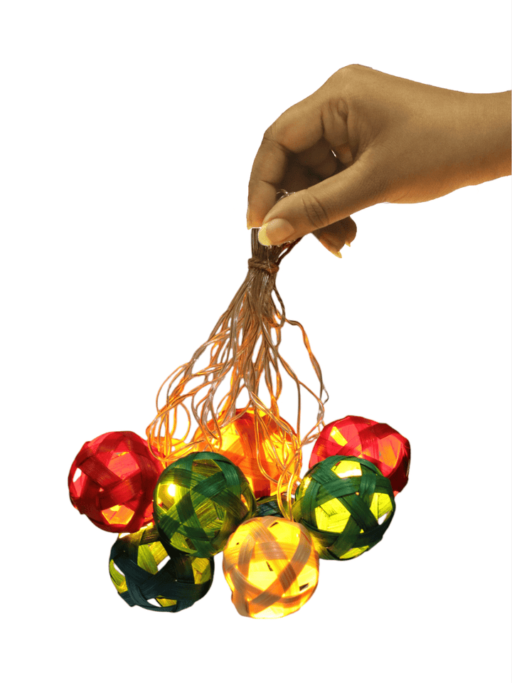 Multicolor Star Full Moon String Light