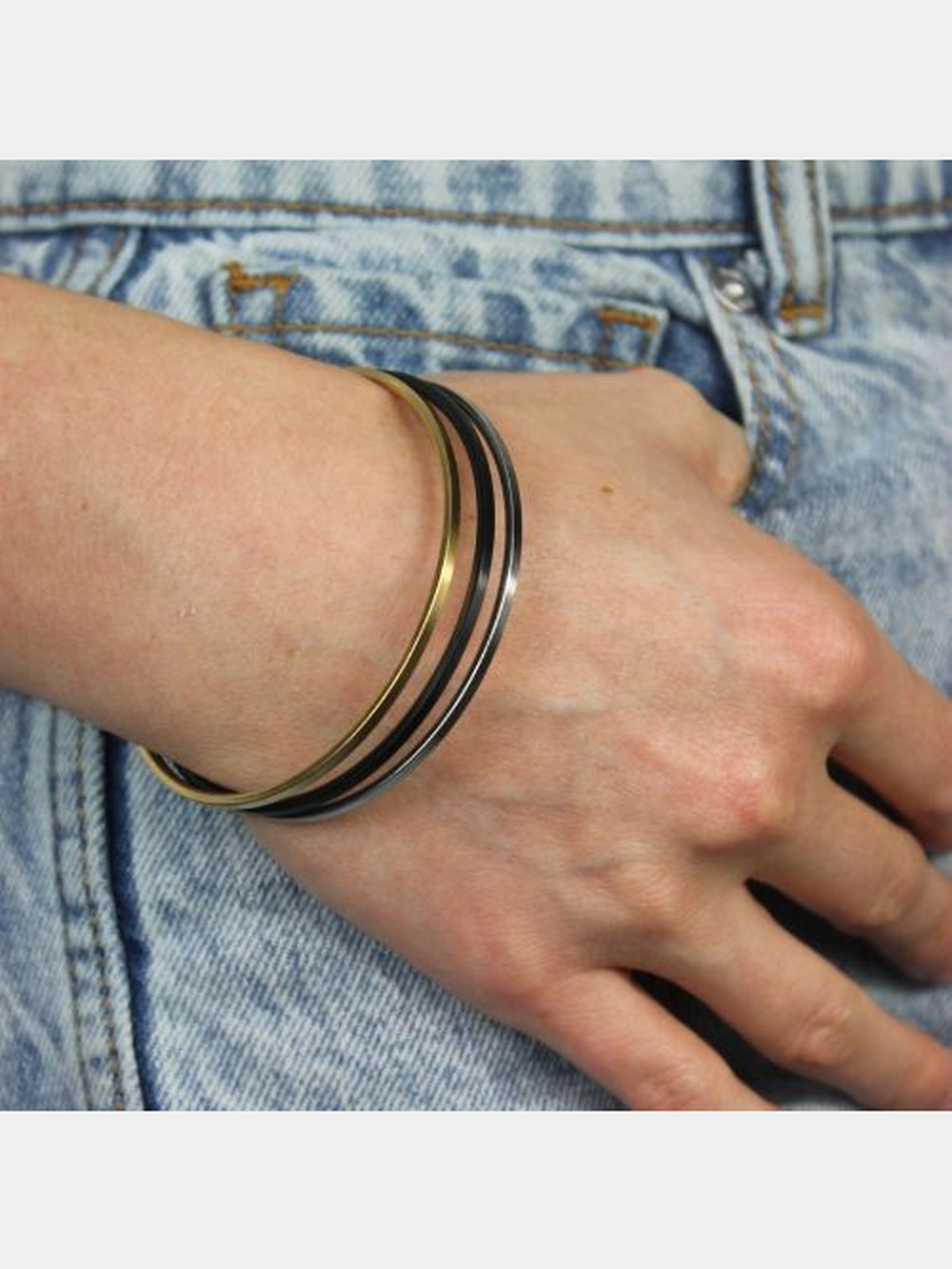 JewelryHannah Tri-Tone BraceletsMade for Freedom