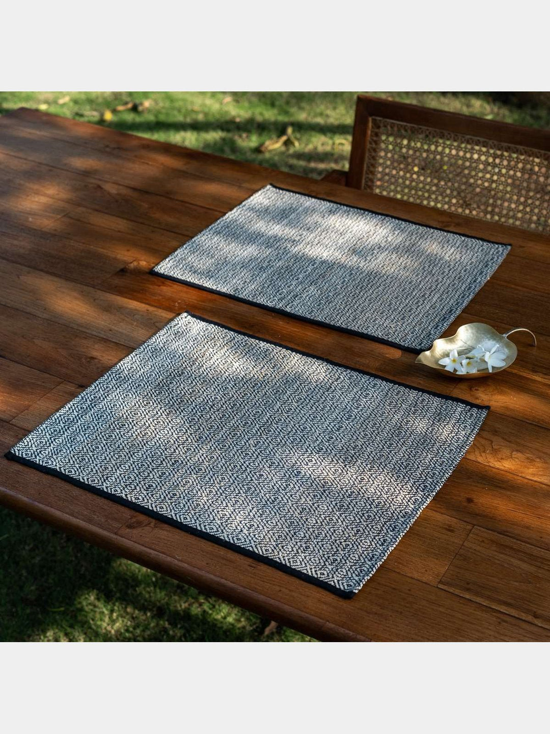 Home DecorHeera Hand - Woven Placemats (Set of 2)One 'O' Eight KnotsFlourish Planet