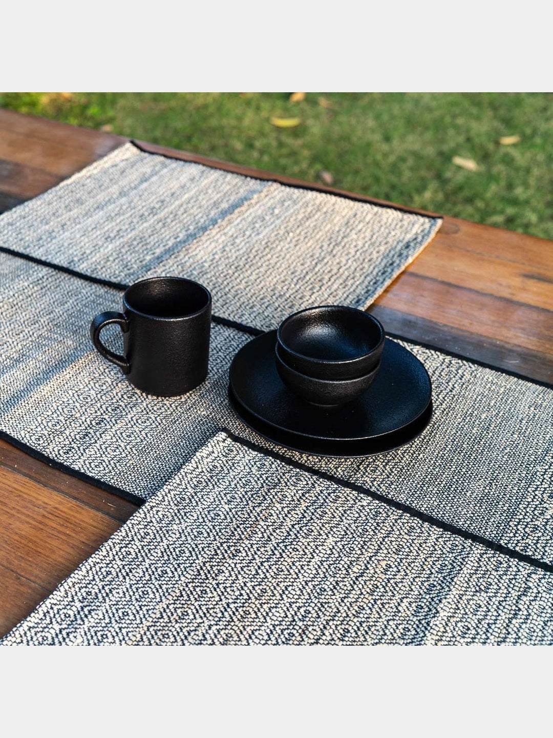 Home DecorHeera Hand - Woven Placemats (Set of 2)One 'O' Eight KnotsFlourish Planet