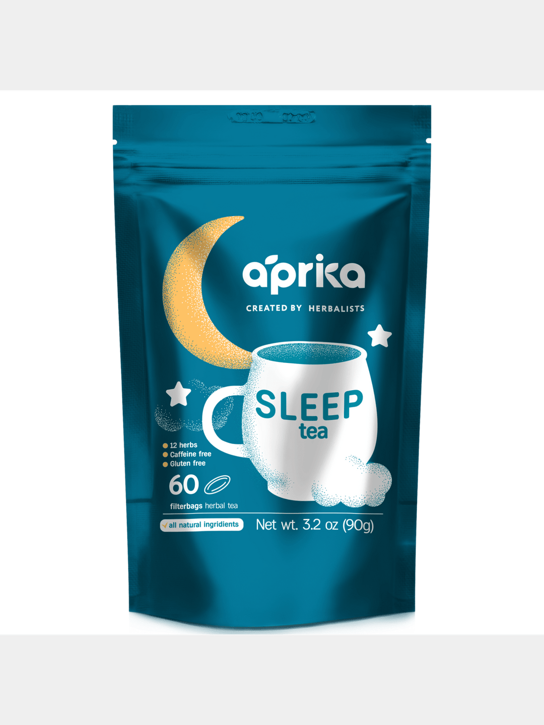 FoodHerbal Sleep Tea with Sleep Guide, 60 bagsAprika Life