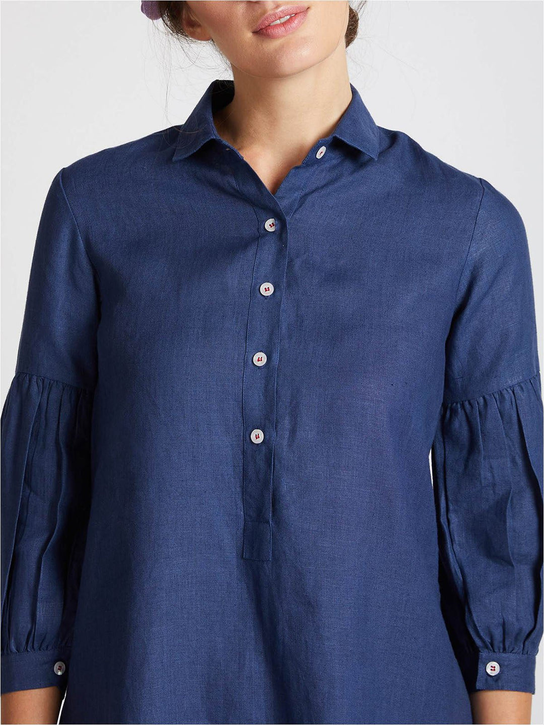 Horizon Shirt Dress Navy | Flourish Planet S Horizon Shirt Dress Navy | Flourish Planet S