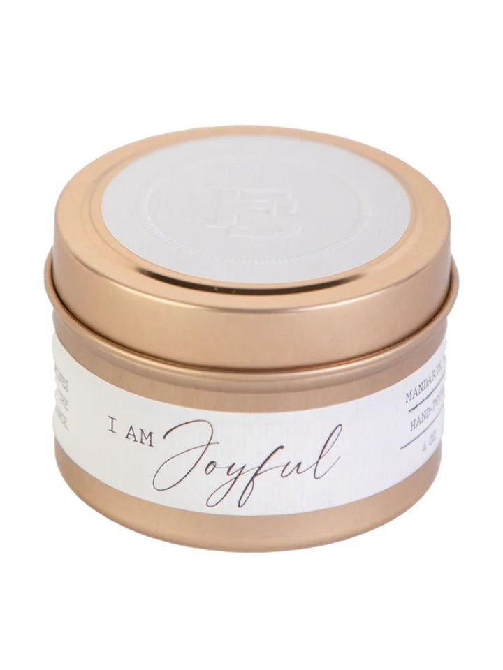 Home DecorI Am Joyful Travel CandleMade for Freedom