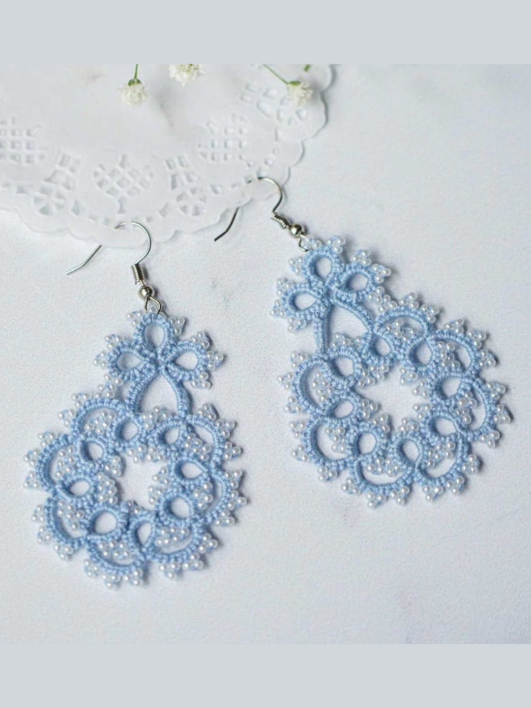 EarringsIcy Petal Cascade EarringsKnots to NodeFlourish Planet