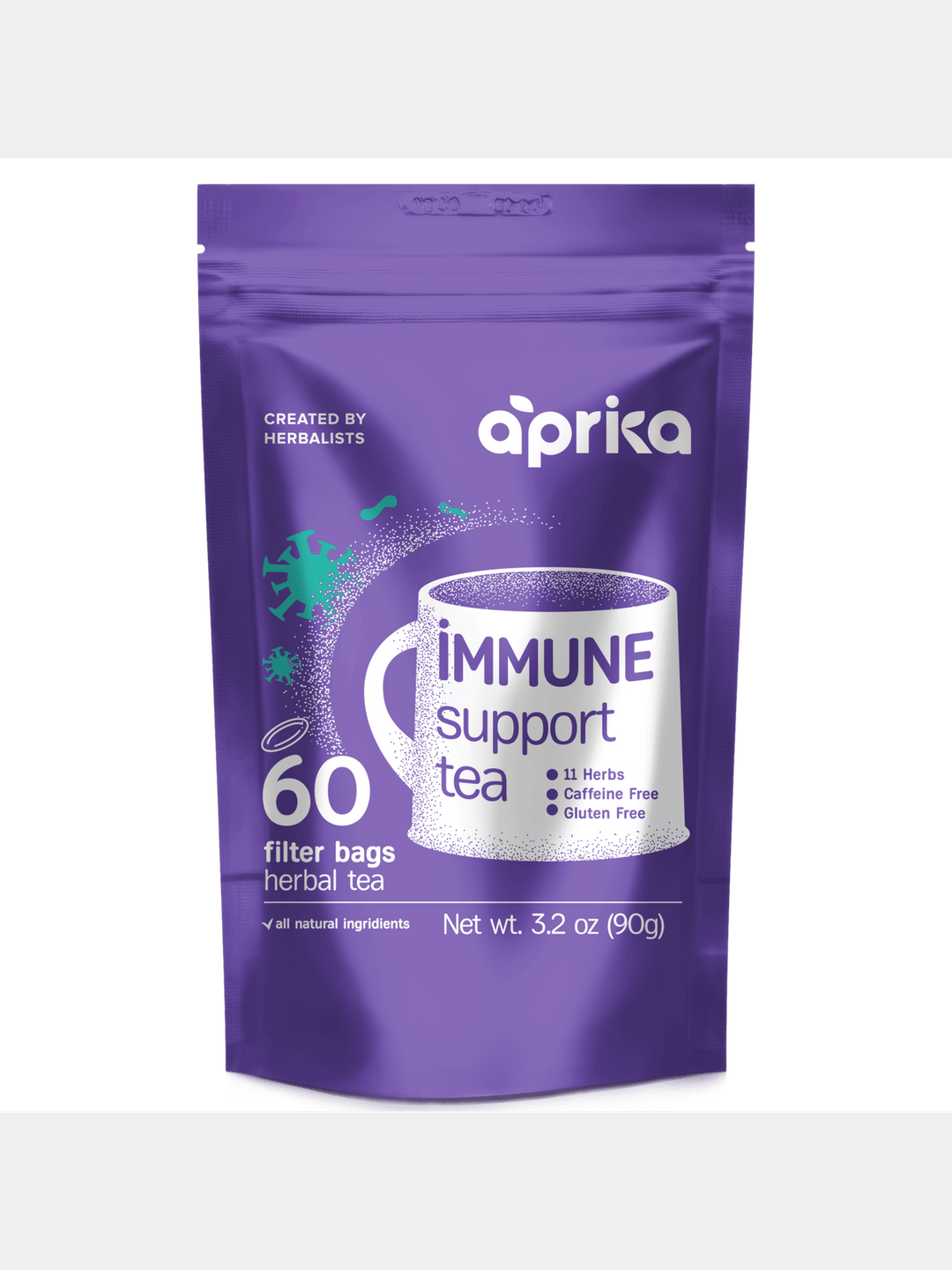 FoodImmune System Support Herbal Tea, 60 BagsAprika Life