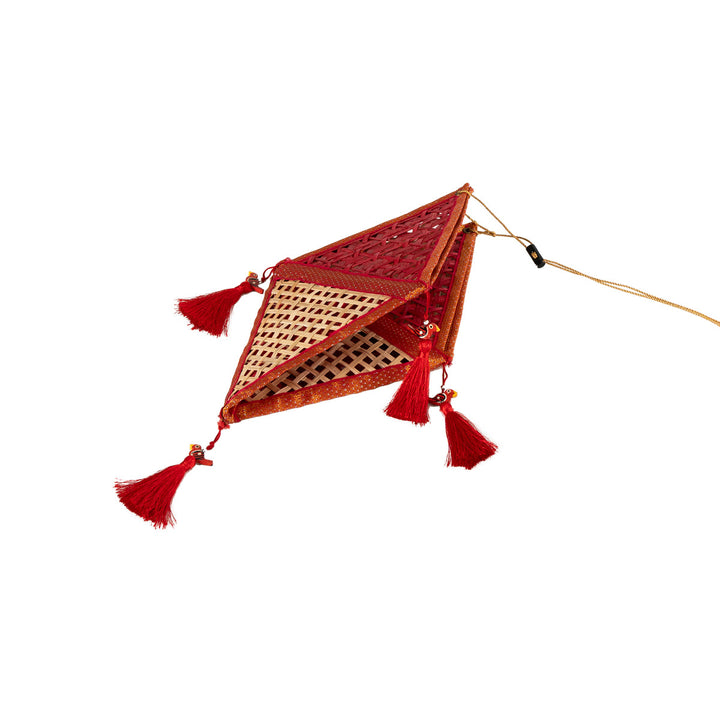 Home DecorJhoomar Handcrafted Bamboo LanternGreenkraftFlourish Planet