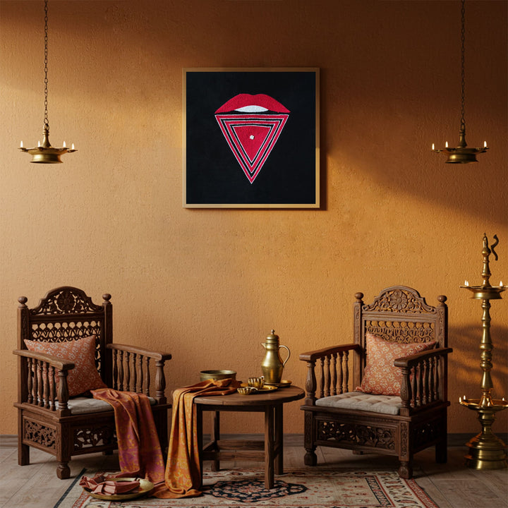 Home DecorJihva: Divine Protection Wall art UnframedVenusFlourish Planet