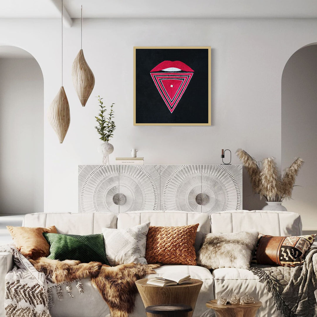 Home DecorJihva: Divine Protection Wall art UnframedVenusFlourish Planet