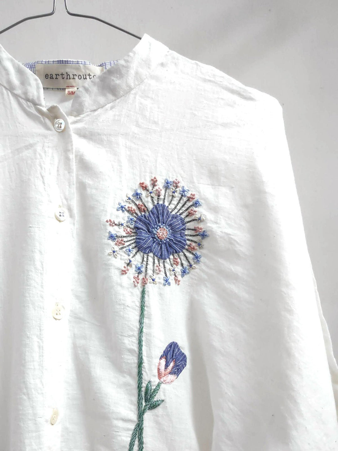 Tops & TunicsKusum Kimono Shirt Natural WhiteEarth RouteFlourish Planet