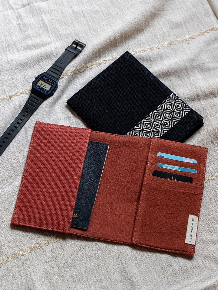 BagsLeher Hand - woven Passport HolderOne 'O' Eight KnotsFlourish Planet