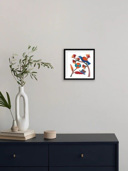 Home DecorLife on a Branch - Gond PaintingKailash PradhanFlourish Planet