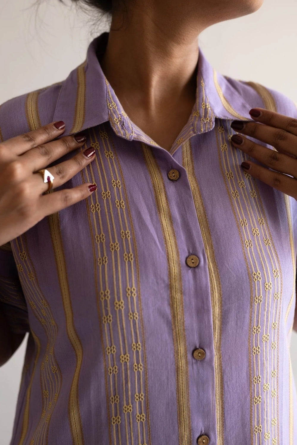 DressesLilac Striped Shirt DressTARI - The Loom TheoryFlourish Planet