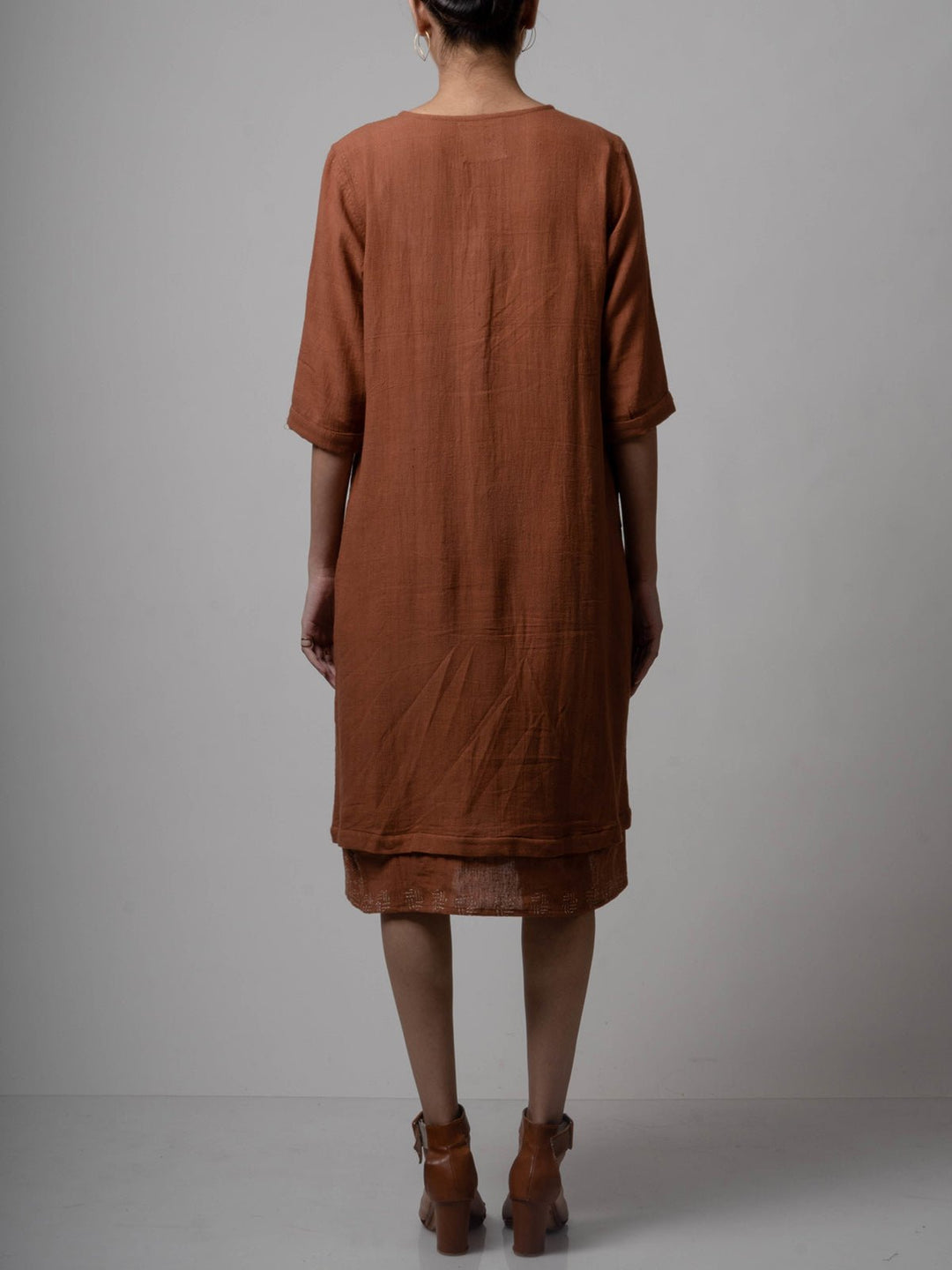 TopsLong Shirt RustLafaaniFlourish Planet