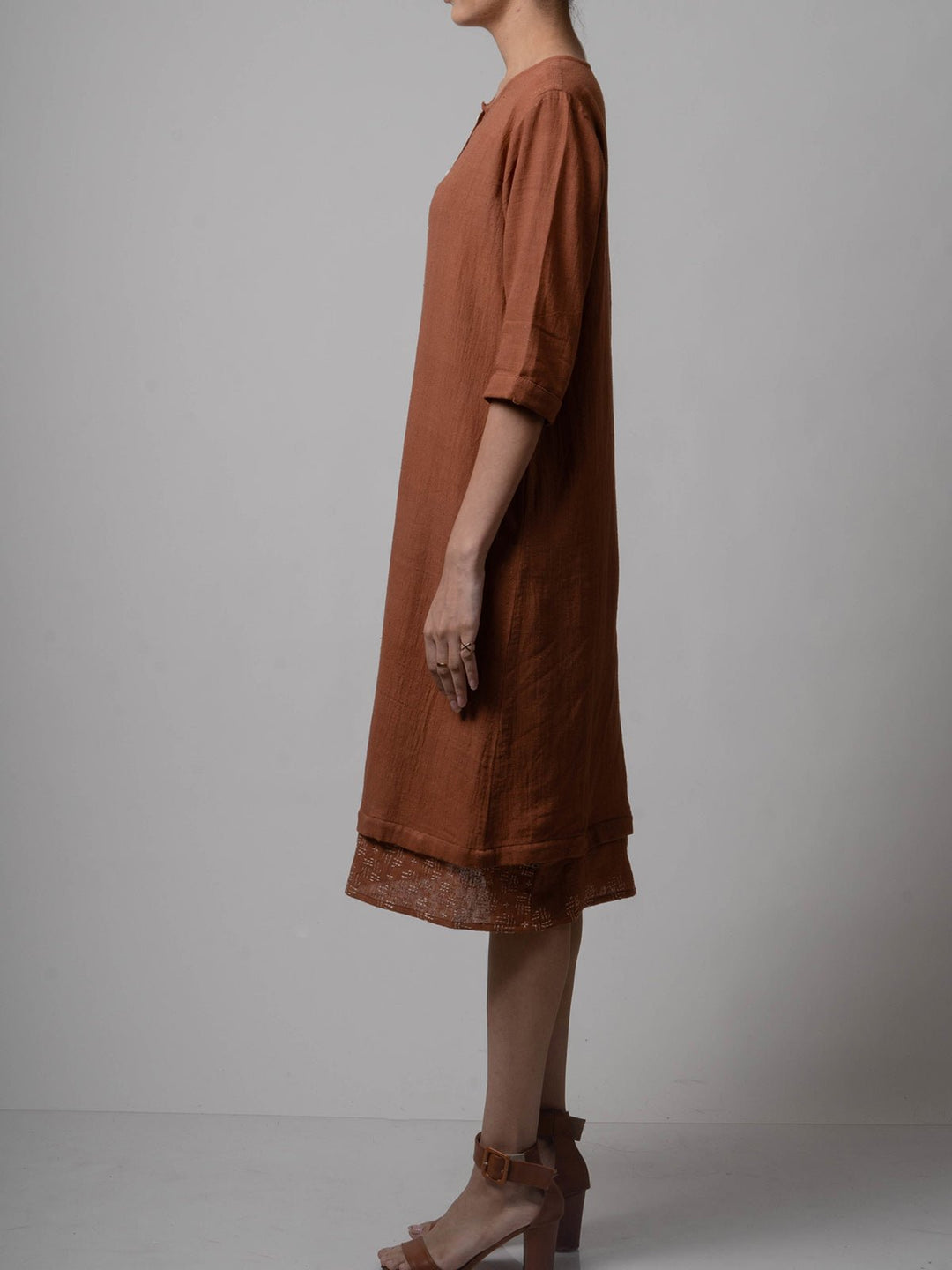 TopsLong Shirt RustLafaaniFlourish Planet