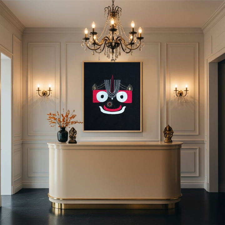 Home DecorLord Jagannath Wall art UnframedVenusFlourish Planet