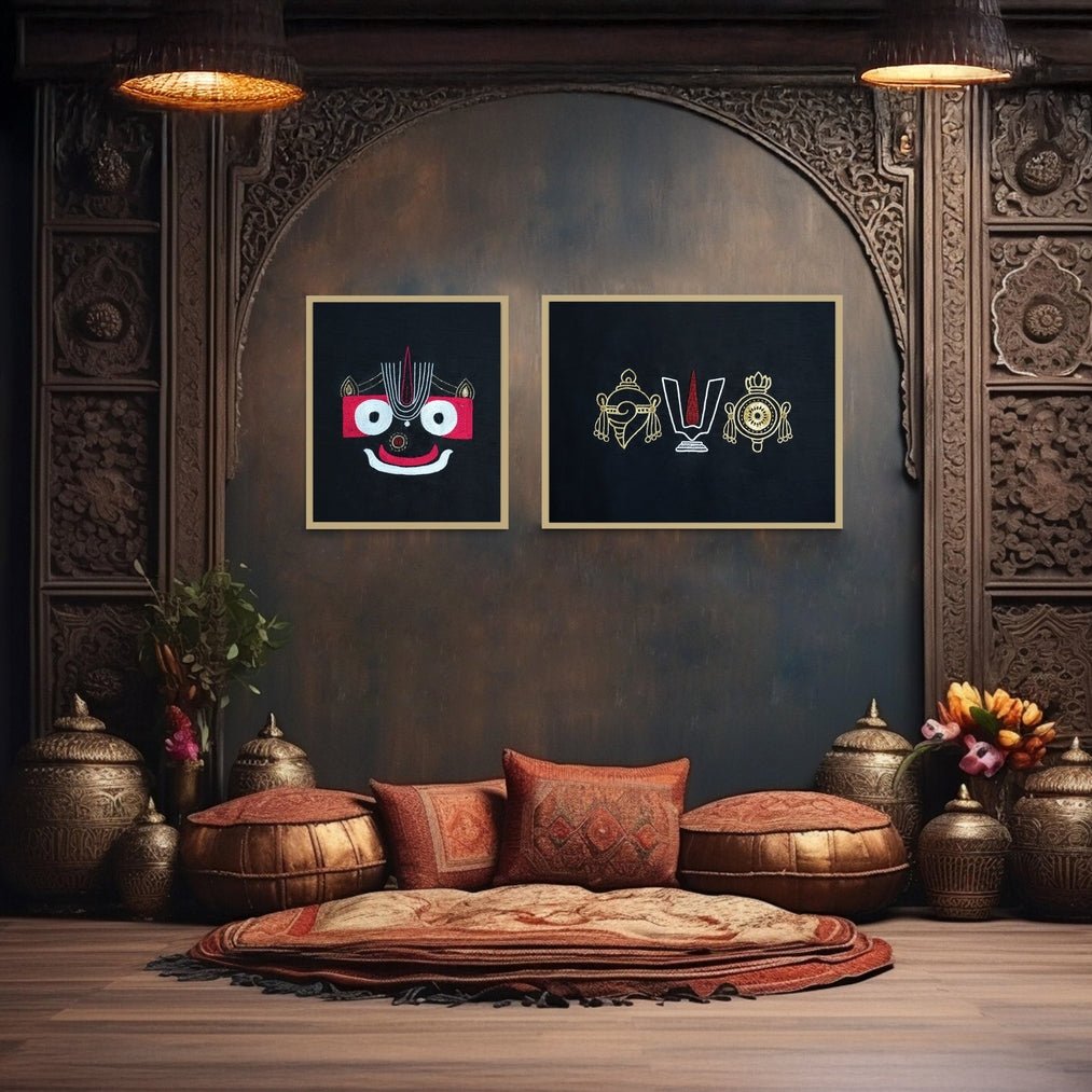 Home DecorLord Jagannath Wall art UnframedVenusFlourish Planet