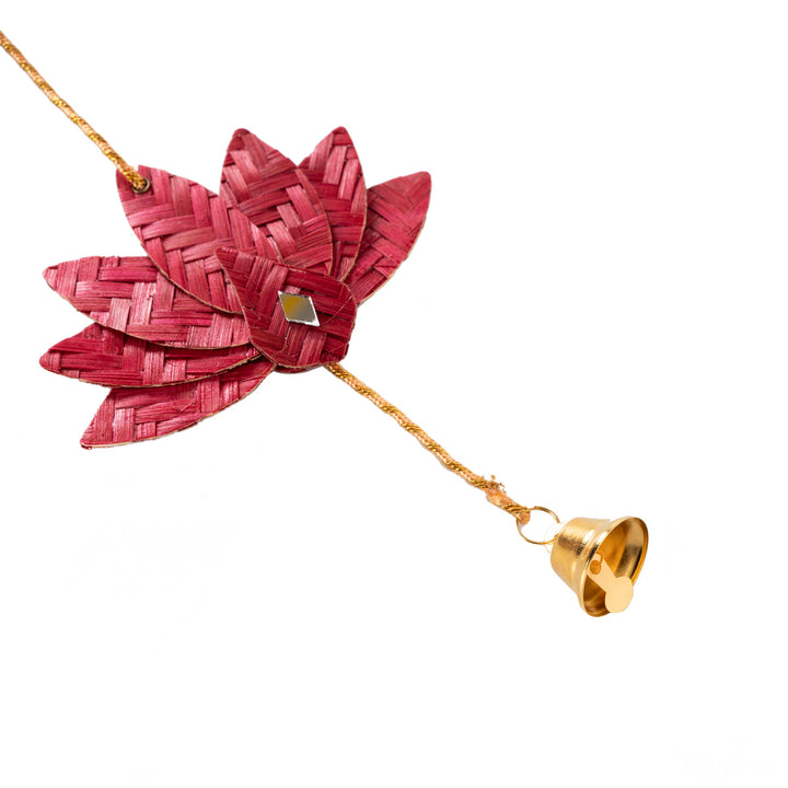 Home DecorLotus Handcrafted Bamboo Door / Wall Hanging - set of 2GreenkraftFlourish Planet