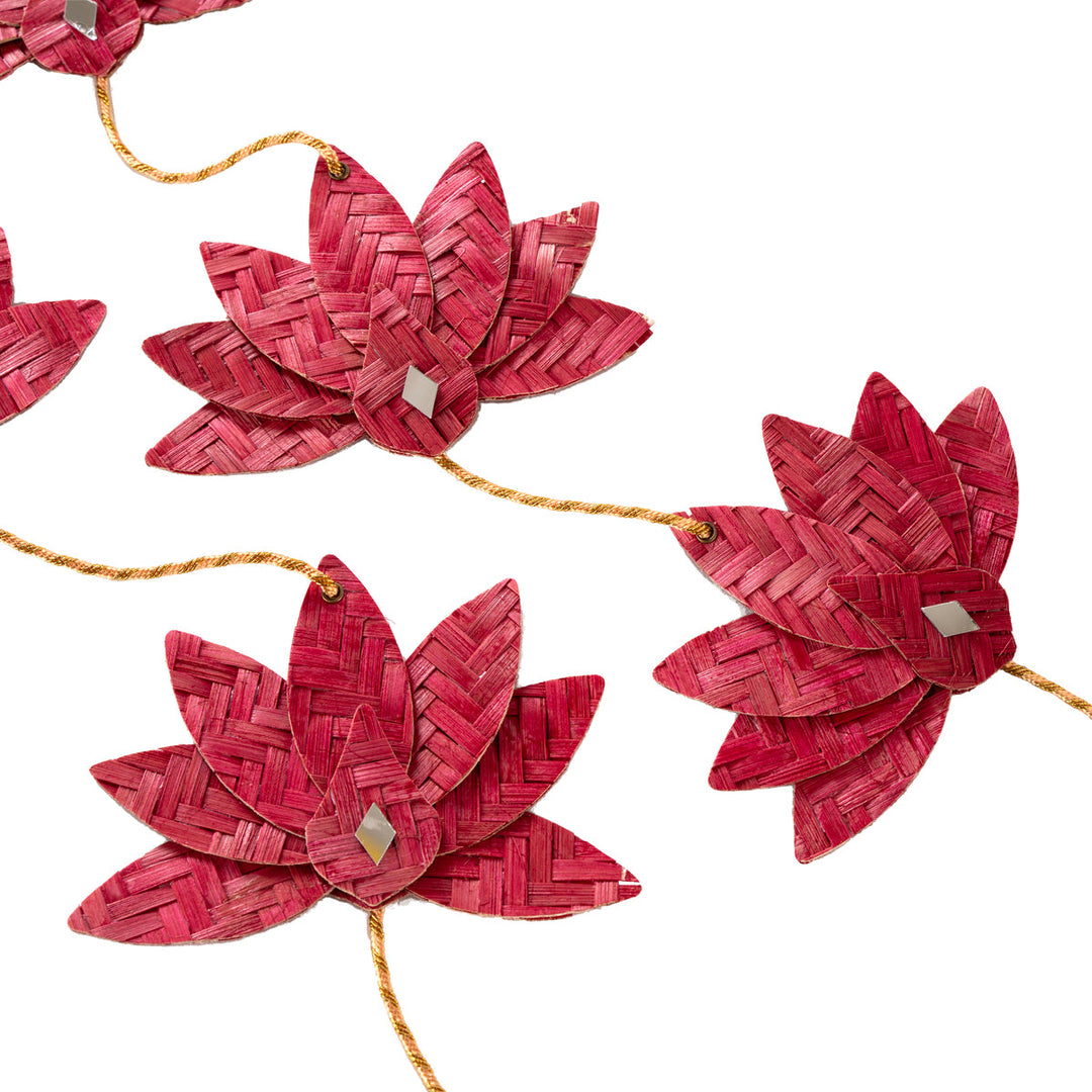 Home DecorLotus Handcrafted Bamboo Door / Wall Hanging - set of 2GreenkraftFlourish Planet