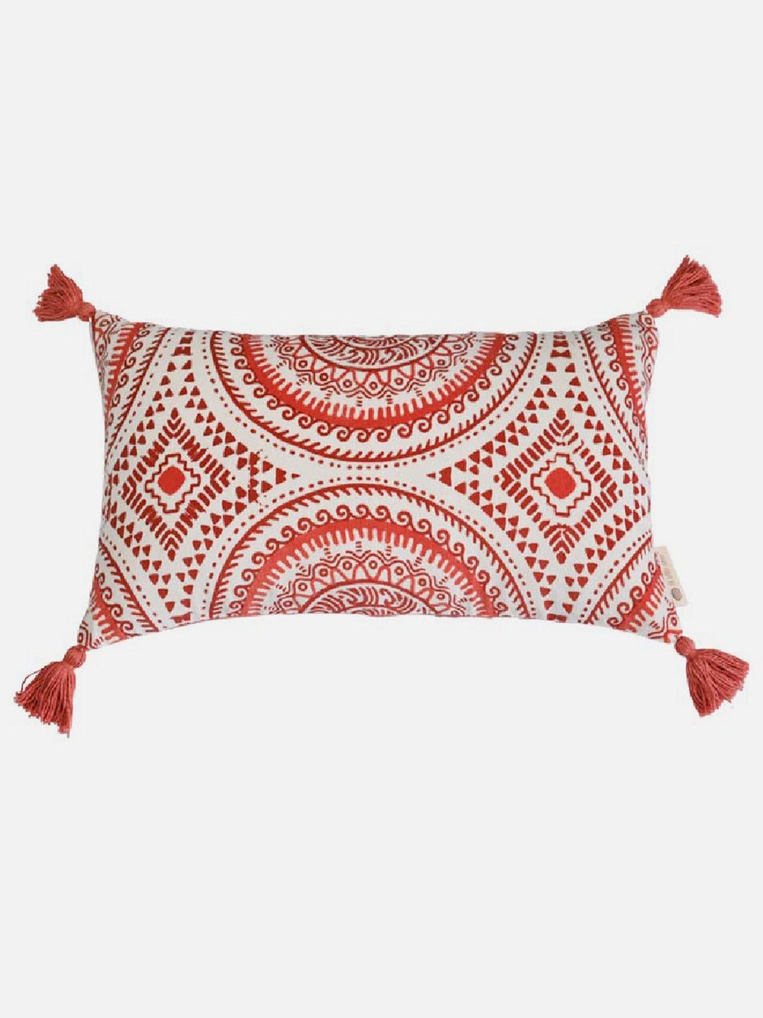 Bed and LivingMakhamalee Terra Lumbar Cushion Cover RustThe Greige Warp