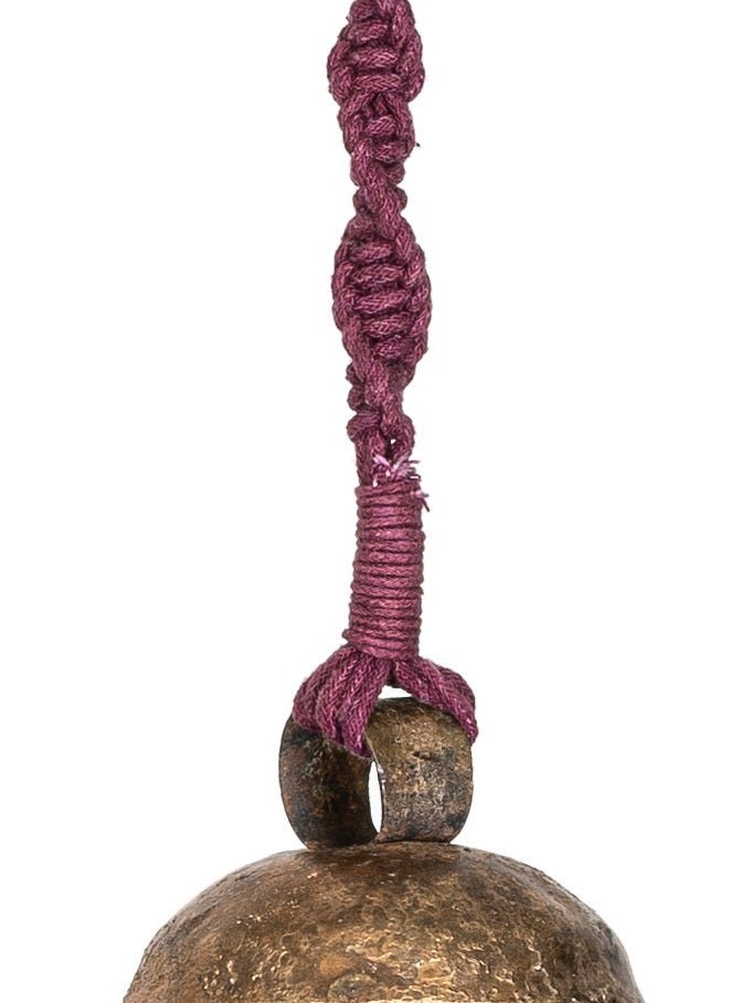 Home DecorMeander Hand - Knotted Wind Chime with Metal Bell(Long)One 'O' Eight KnotsFlourish Planet