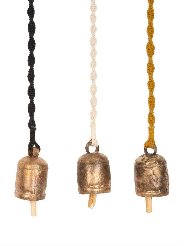 Home DecorMeander Hand - Knotted Wind Chime with Metal Bell(Long)One 'O' Eight KnotsFlourish Planet