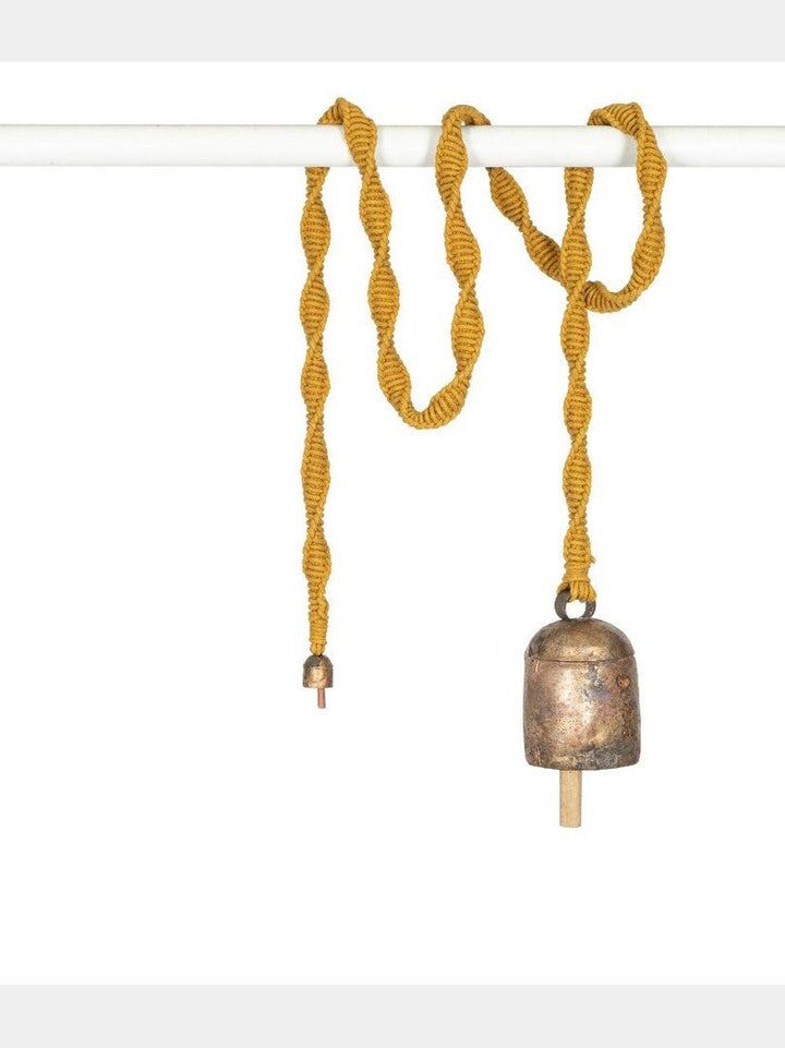 Home DecorMeander Hand - Knotted Wind Chime with Metal Bell(Long)One 'O' Eight KnotsFlourish Planet